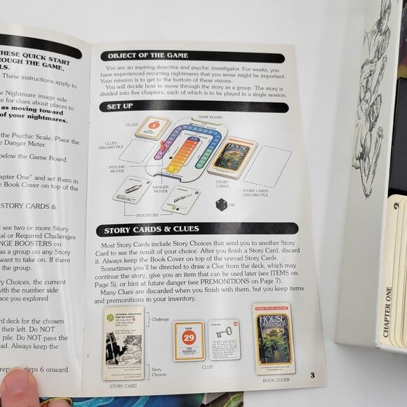 HOUSE of DANGER Choose Your Own Adventure Cooperative Game 100% COMPLETE 2018 - Picture 12 of 16